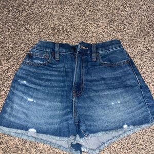 American Eagle Outfitters Dark Blue Jean Shorts